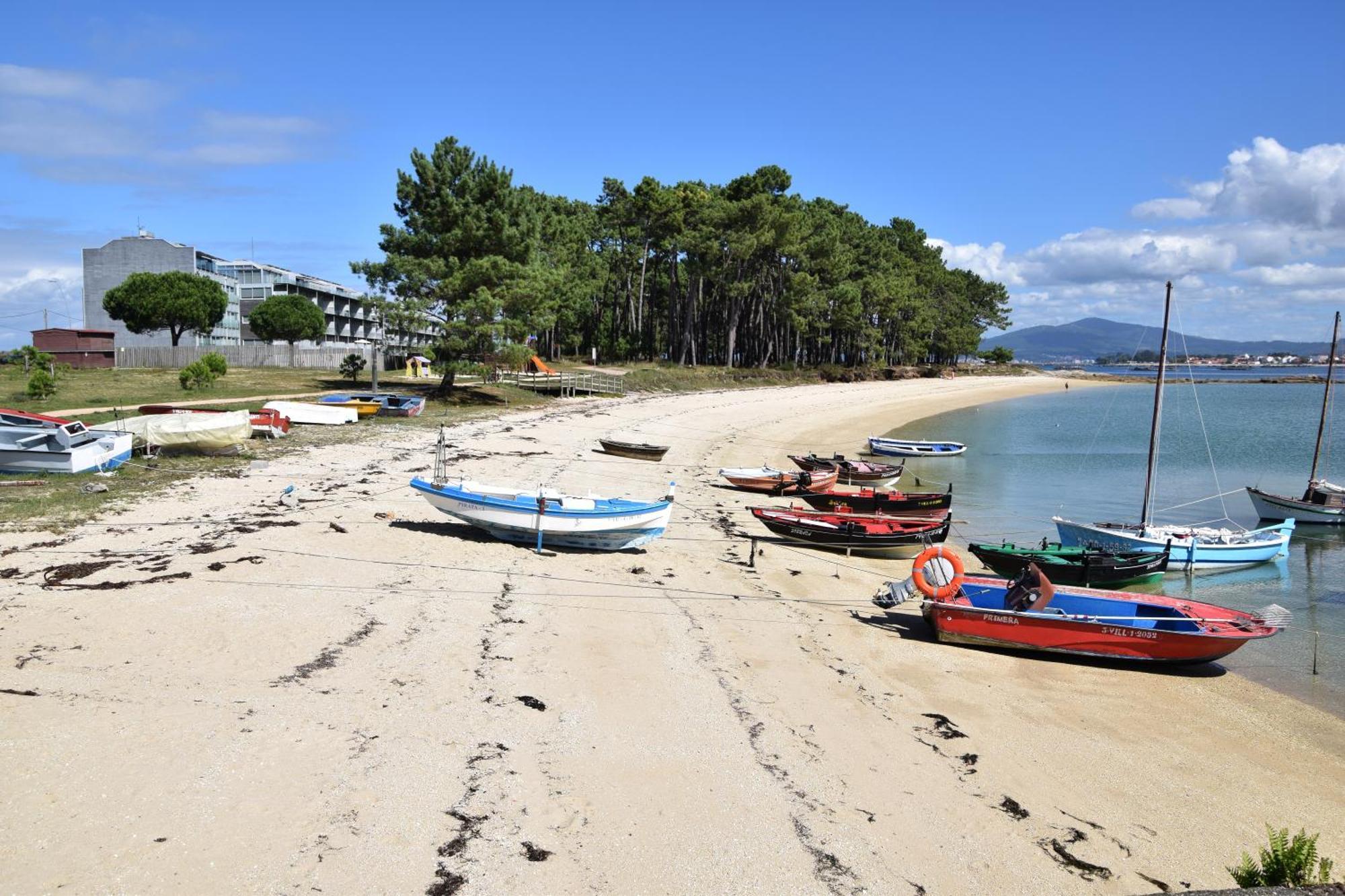 Apartamento De Mar Y Playa En Illa De Arousa Dış mekan fotoğraf
