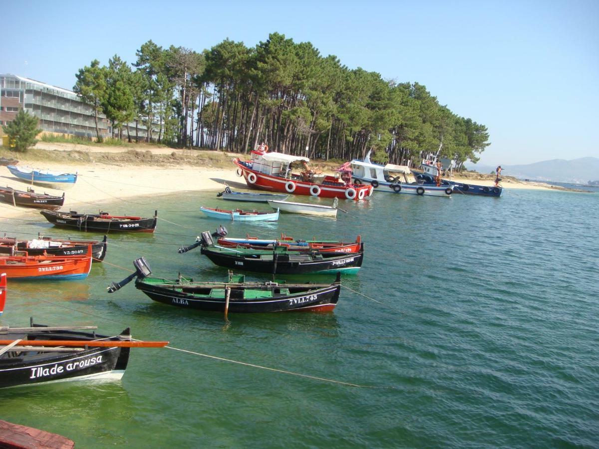 Apartamento De Mar Y Playa En Illa De Arousa Dış mekan fotoğraf