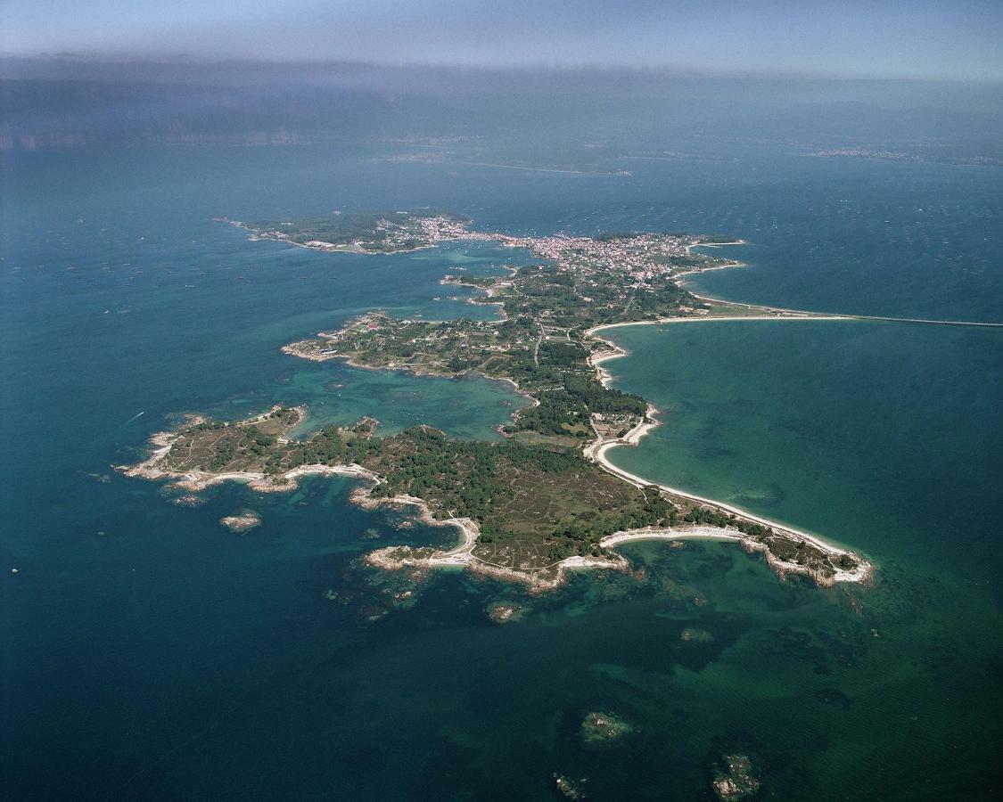 Apartamento De Mar Y Playa En Illa De Arousa Dış mekan fotoğraf