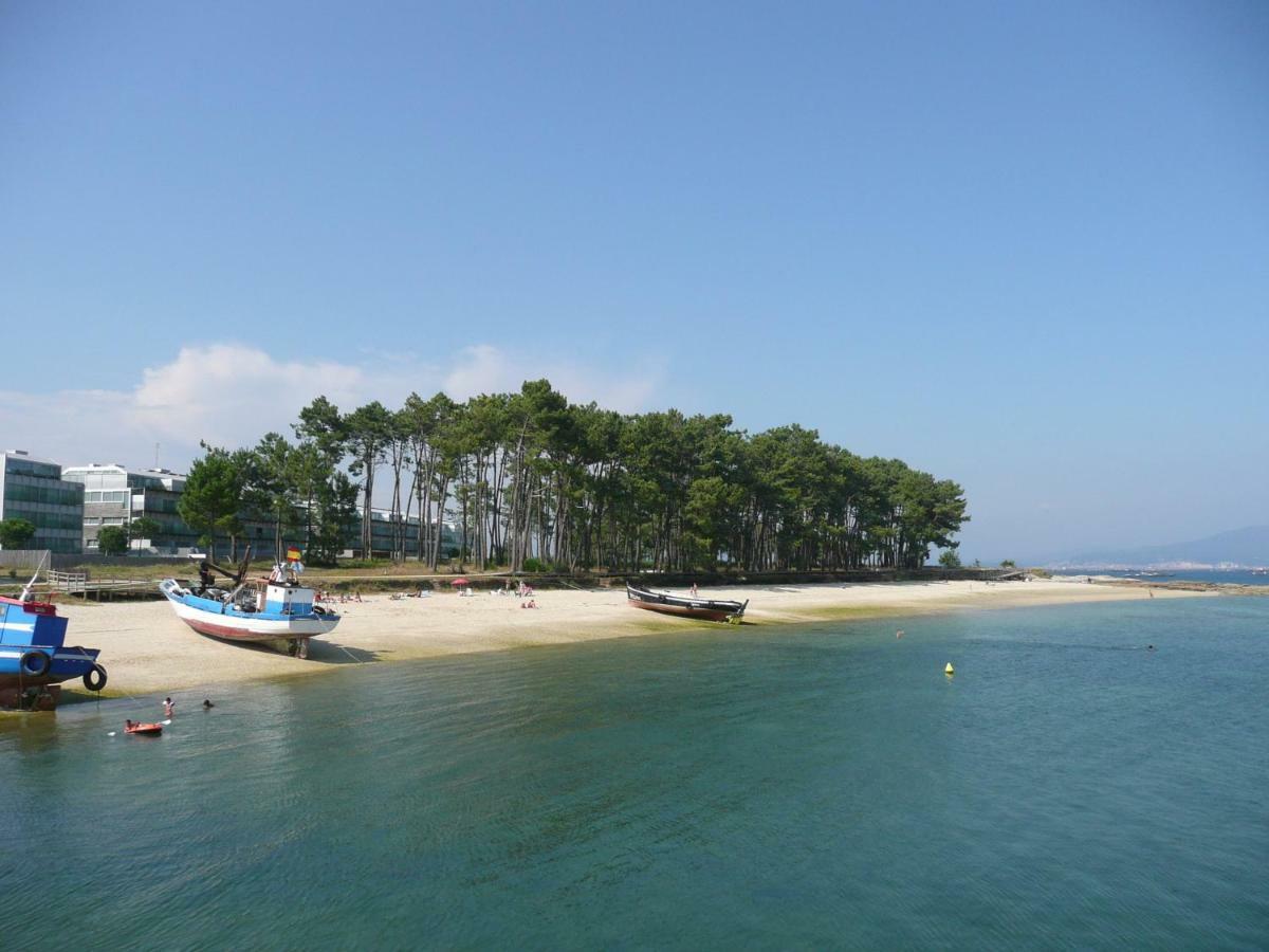 Apartamento De Mar Y Playa En Illa De Arousa Dış mekan fotoğraf